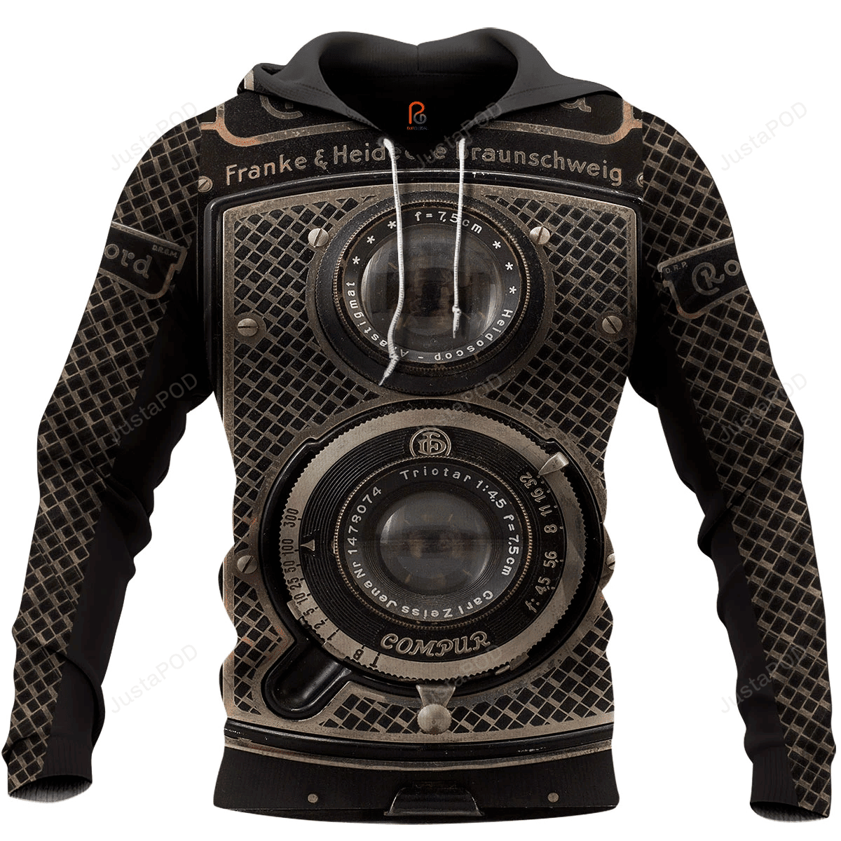 Vintage Camera 3D All Over Print Hoodie, Zip-up Hoodie HZ0501