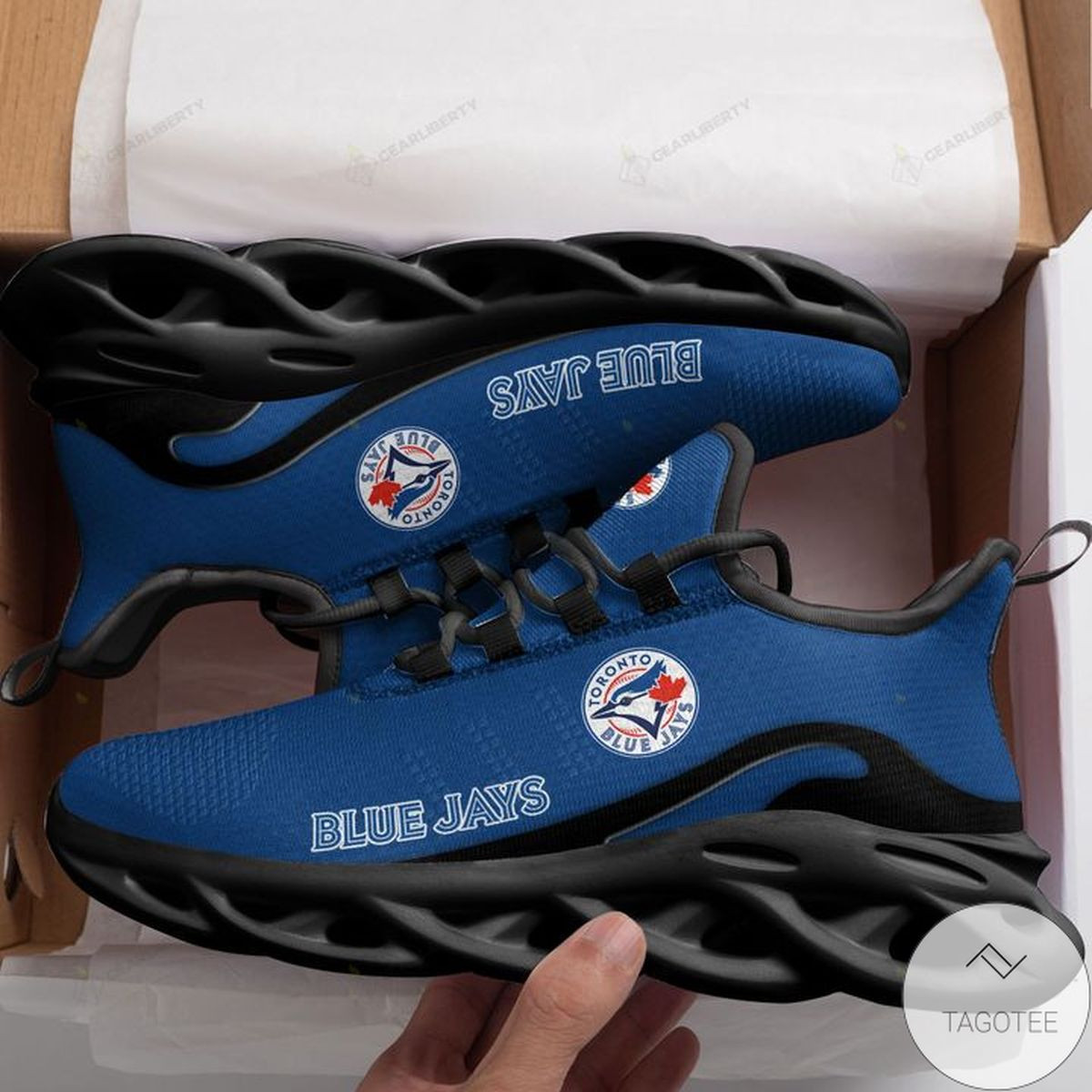MLB Toronto Blue Jays Max Soul Shoes V1 Custom for Men Women MS0601