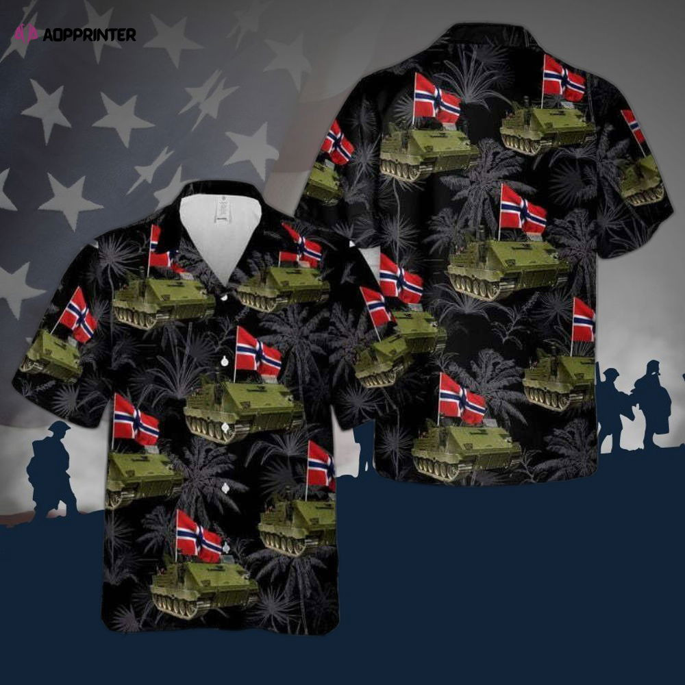 Norwegian Army Acsvg5 Hawaiian Shirt HW0601
