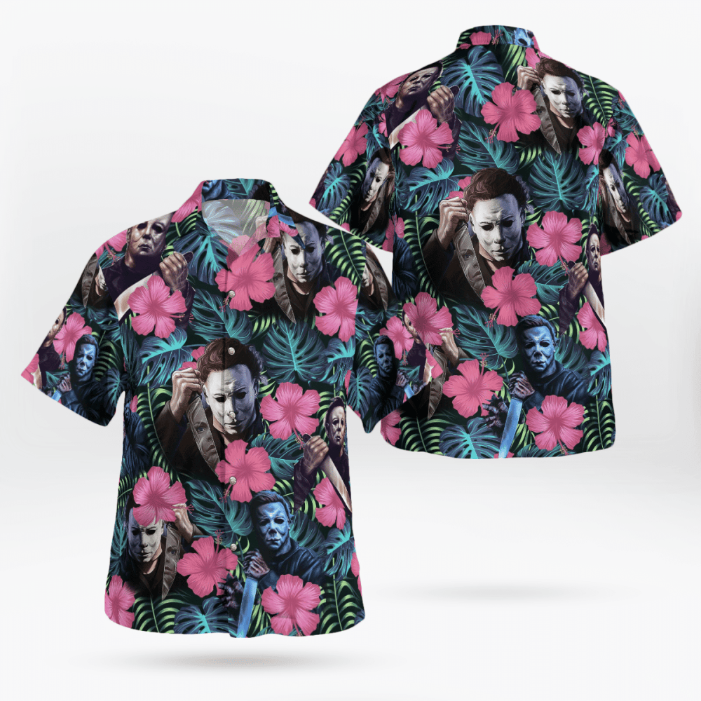 Horror Characters Halloween Hawaiian Shirt, Gift For Men Women HW0601