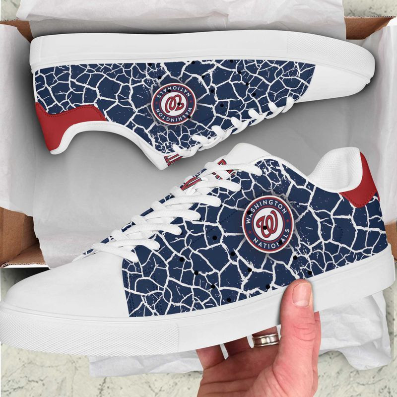 MLB Washington Nationals Stan Smith Shoes V2 Men Women, Trendy Style Sneakers ST0801