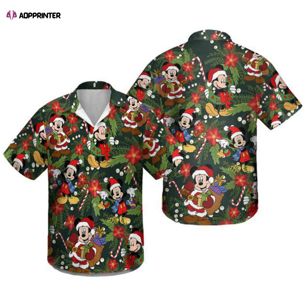 Mickey Disney Christmas Hawaiian Shirt HW0601