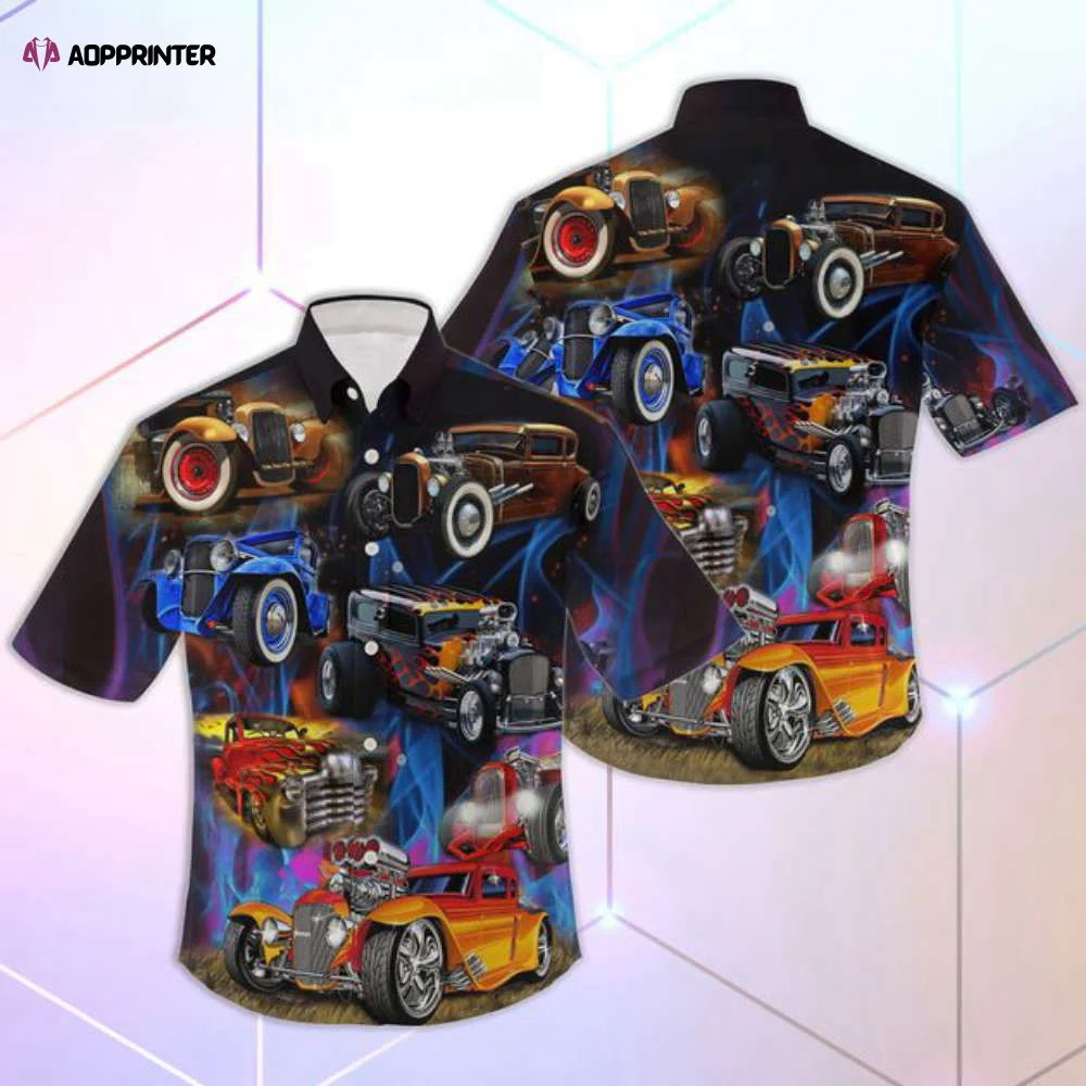 Hot Rod Hawaiian Aloha Shirt HW0601
