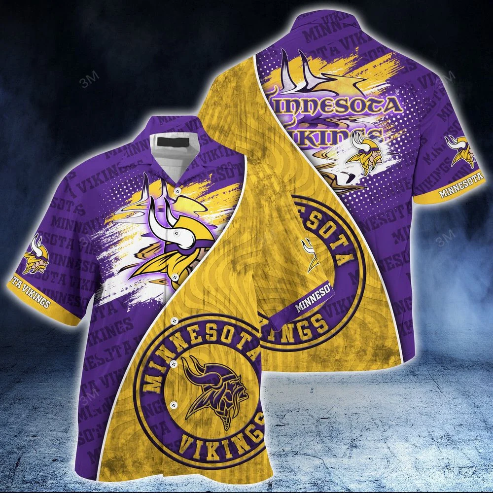 Minnesota Vikings NFL-Summer Hawaii Shirt And Shorts New Trend For This Season HW0601