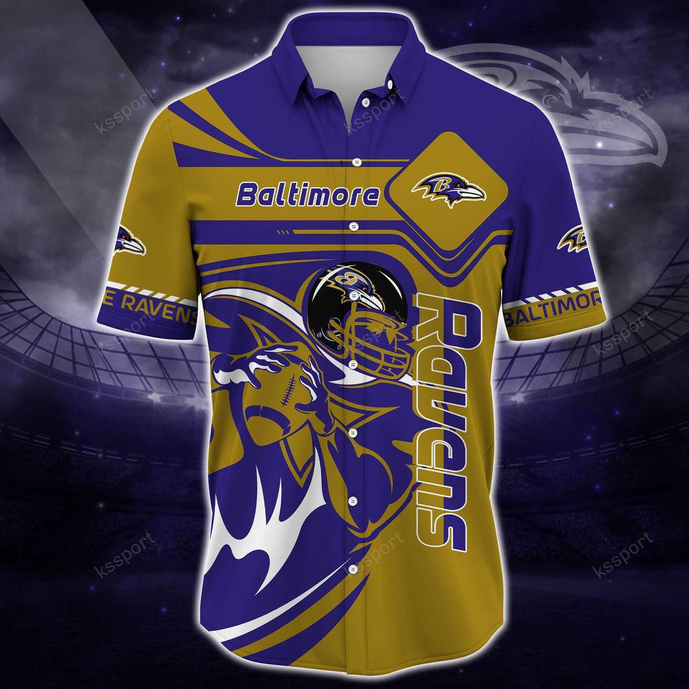 Baltimore Ravens NFL-Hawaii Shirt New Trending Summer For Men And Women HW0601