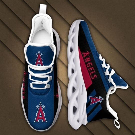 Custom MLB Los Angeles Angels Max Soul Shoes V4 Men Women MS0601