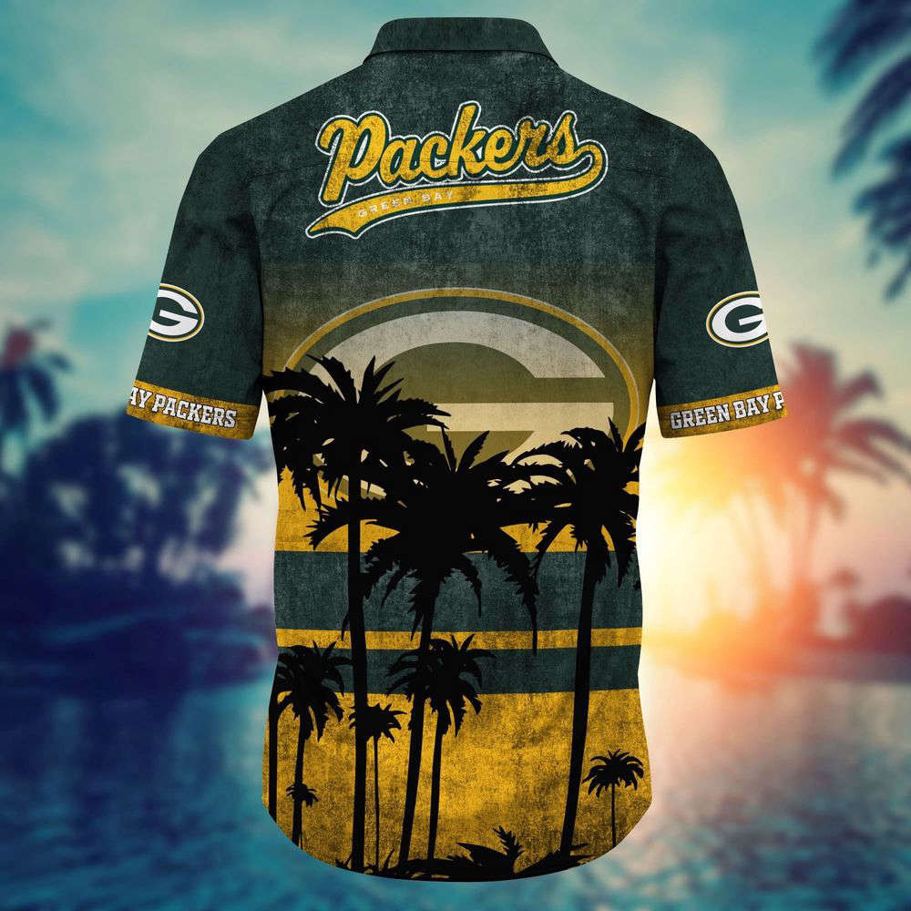 Green Bay Packers NFL-Hawaii Shirt Short Style Hot Trending Summer For Men And Women HW0601