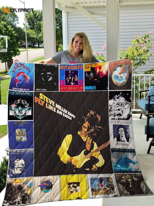 Steve Miller Band 3D Customized Quilt Blanket ,  Soft Quilt, King Size, All Season Cozy Quilt QB0901