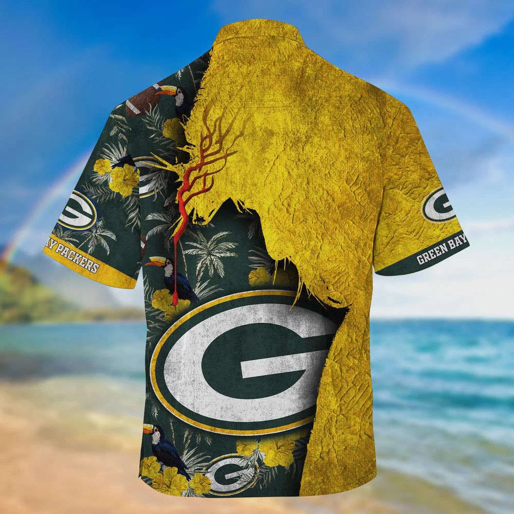 Green Bay Packers NFL-God Hawaii Shirt New Gift For Summer HW0601
