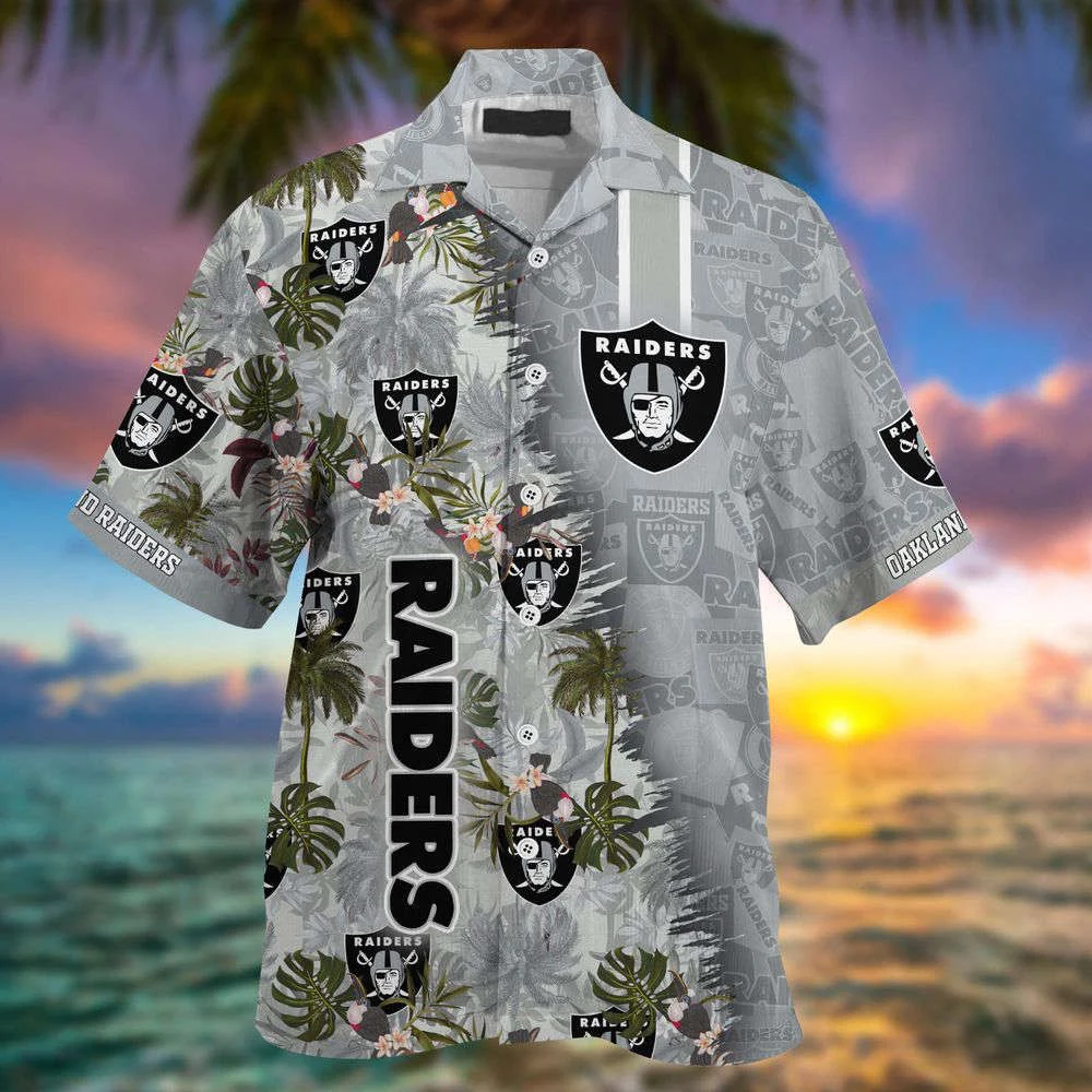 Oakland Raiders NFL-Summer Hawaii Shirt And Shorts For Your Loved Ones HW0601