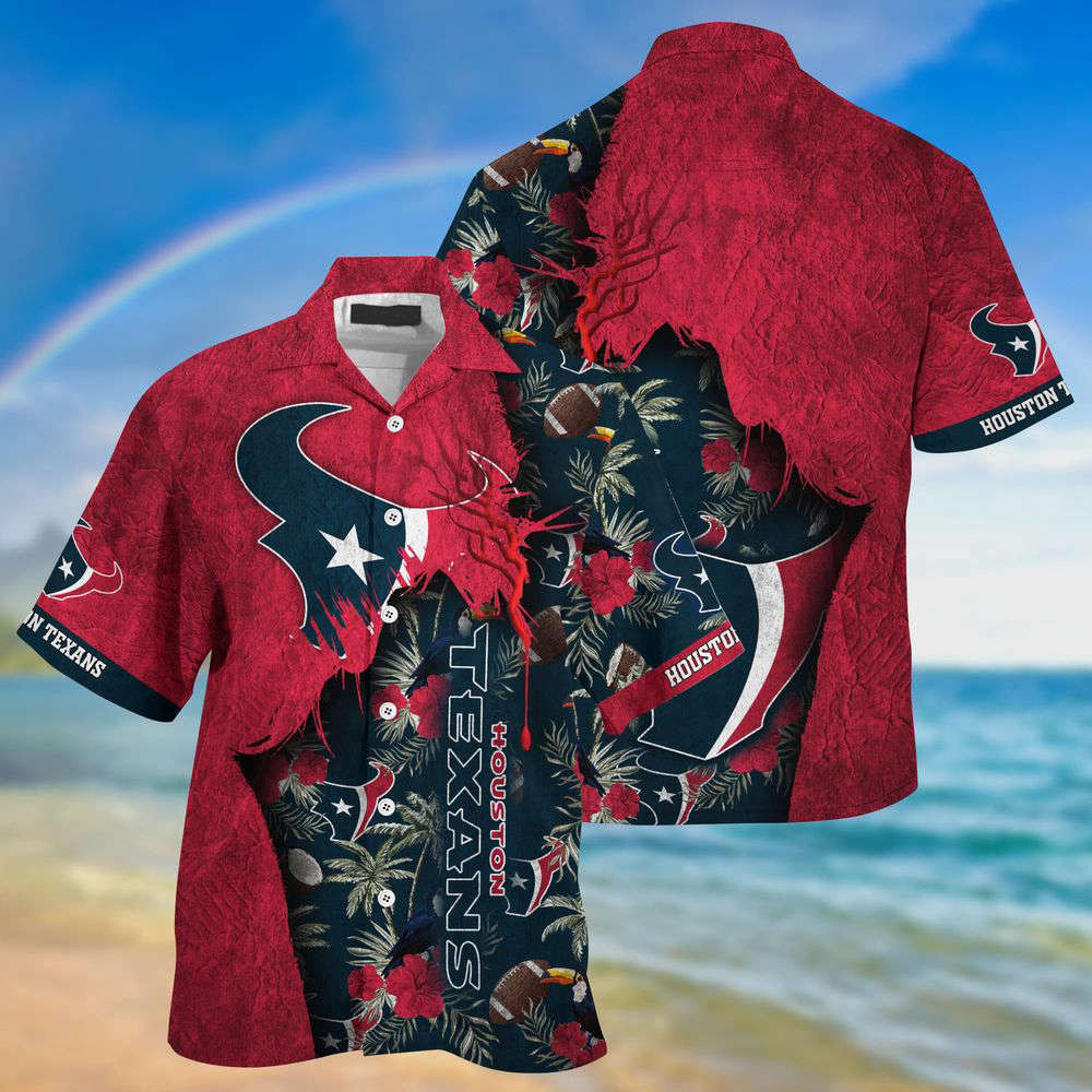 Houston Texans NFL-God Hawaii Shirt New Gift For Summer HW0601