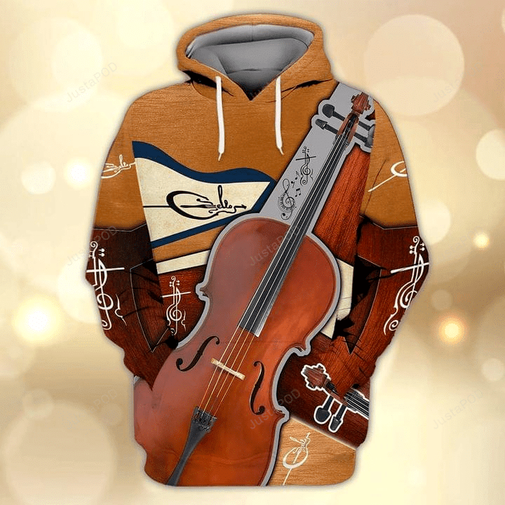 Amazing Guitar Music 3D All Print Hoodie, Zip- Up Hoodie HZ0501