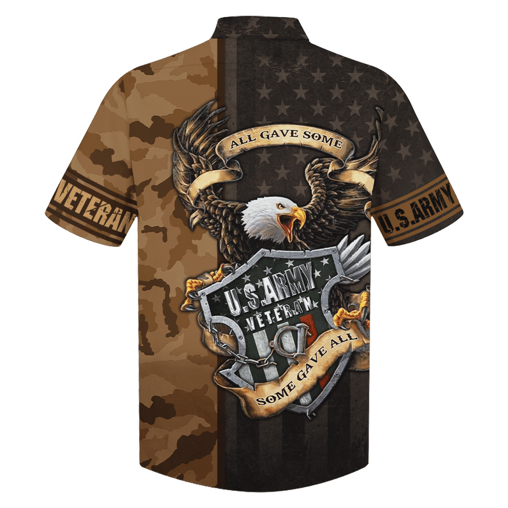 U.S Army Veteran All Gave Some Some Gave All Hawaiian Shirt HW0601