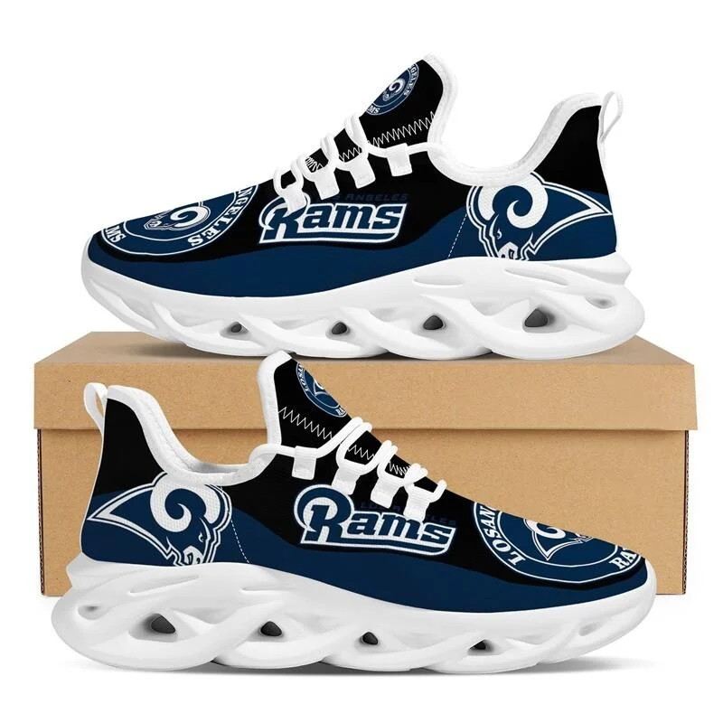 NFL Los Angeles Rams Dark Blue Version Max Soul Shoes for Men Women MS0601