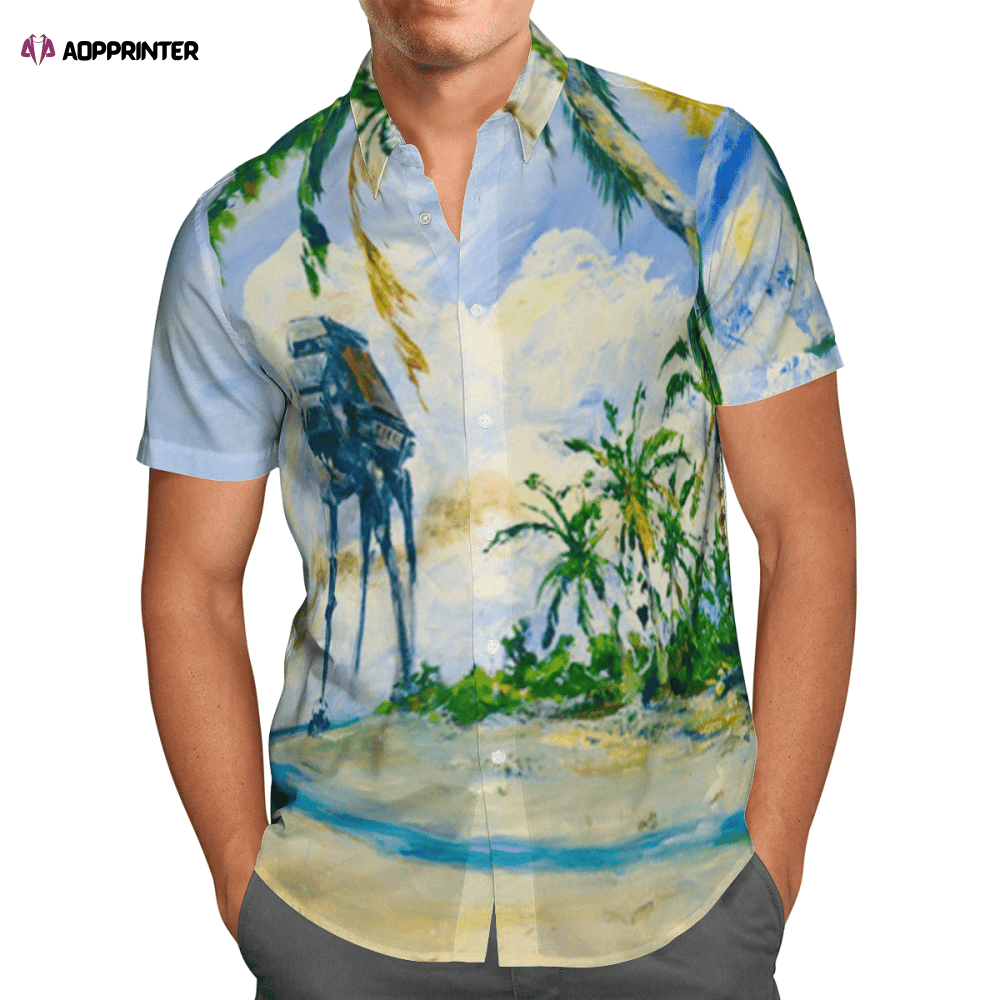 Star Wars Tropical Hawaii Shirt Summer 2023 Hot HW0601