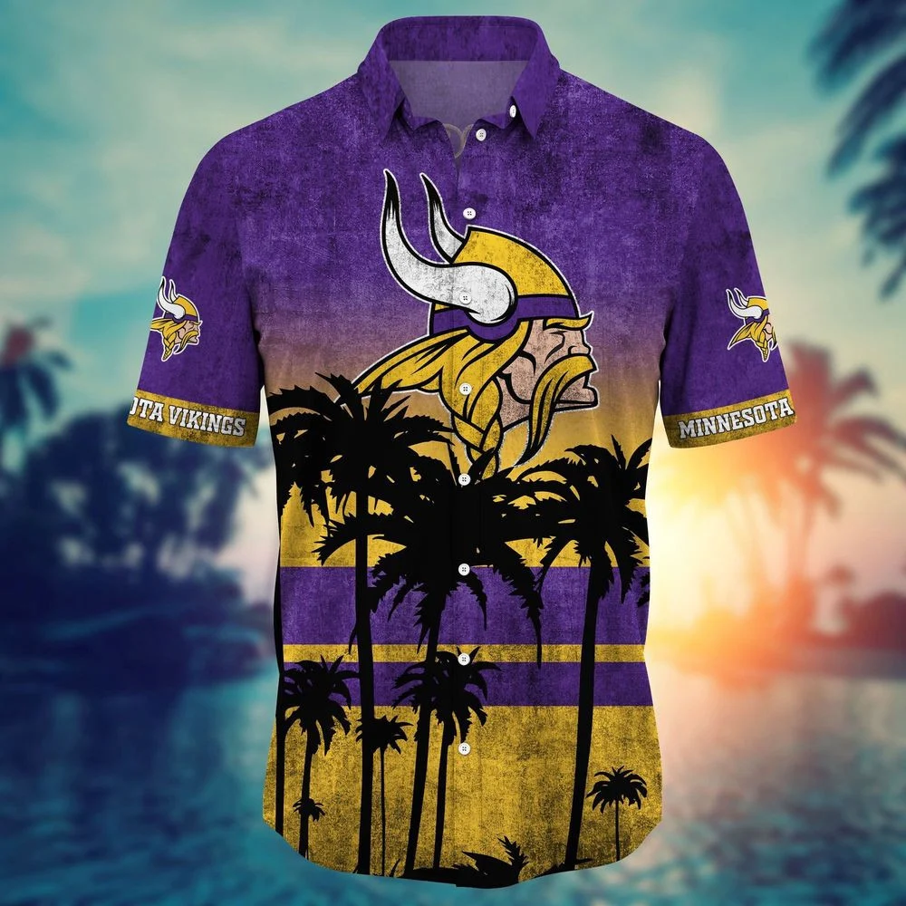 Minnesota Vikings NFL-Hawaii Shirt Short Style Hot Trending Summer For Men And Women HW0601