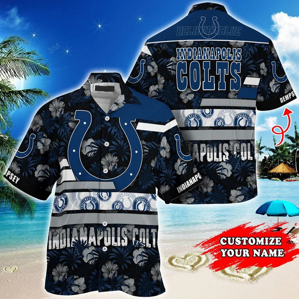 Indianapolis Colts NFL-Super Hawaii Shirt Summer 2023 For Men And Women HW0601