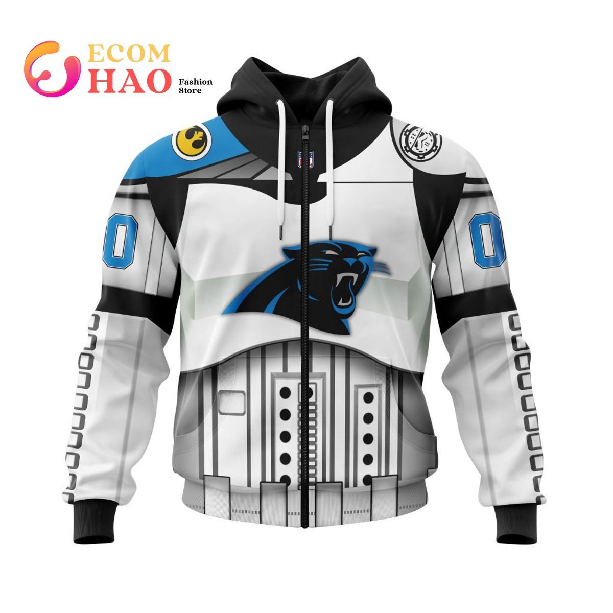 Carolina Panthers Specialized Star Wars May The 4th Be With You 3D Hoodie, Zip Hoodie, Man - Women, Warm, Premium Quality HZ0501