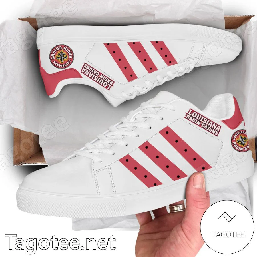NCAA Louisiana Ragin' Cajuns White Stan Smith Shoes , Trendy Style Sneakers ST0801