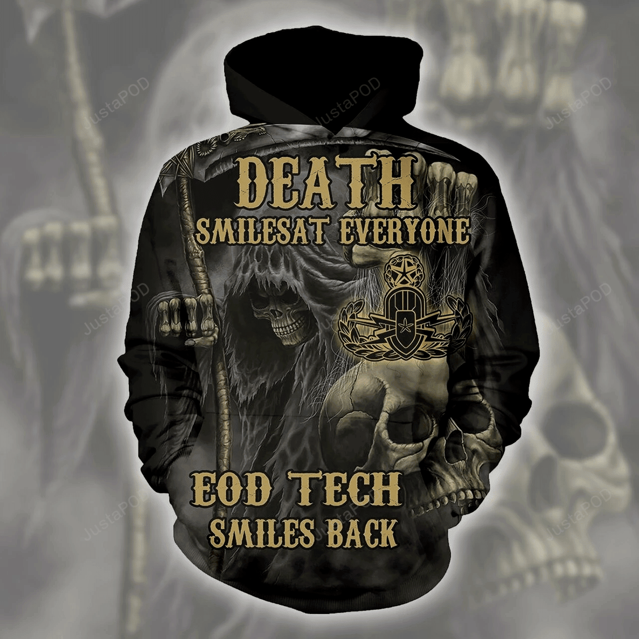 Tech Smiles Back 3D All Over Printed Hoodie, Zip- Up Hoodie HZ0501