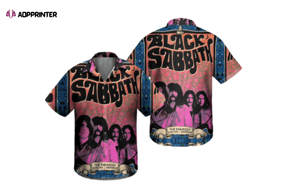 Black Sabbath Hawaiian Shirt HW0601