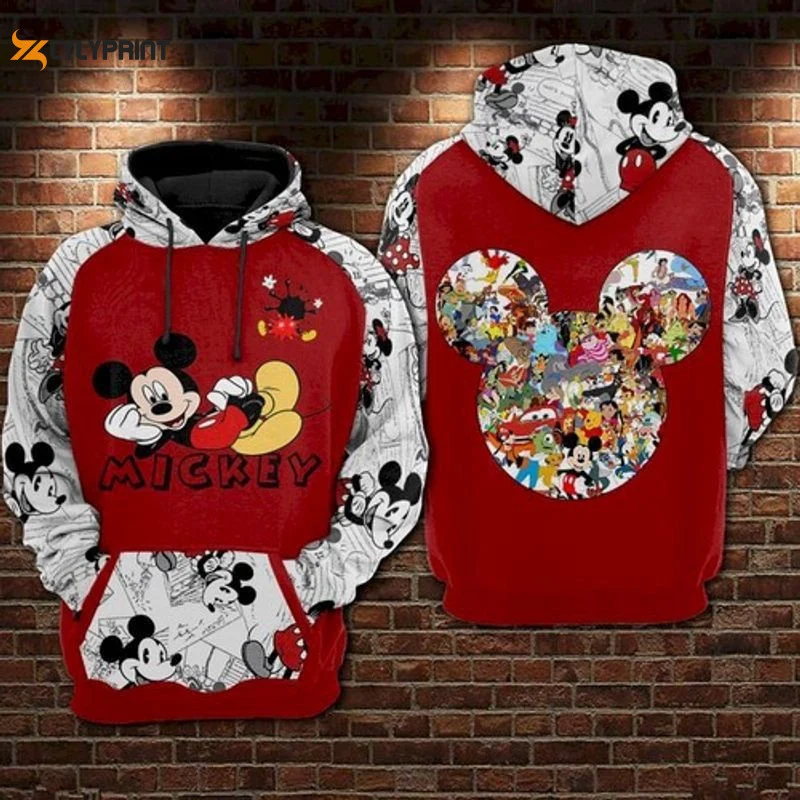 Mickey And Friends Disney 3d Hoodie HZ0501