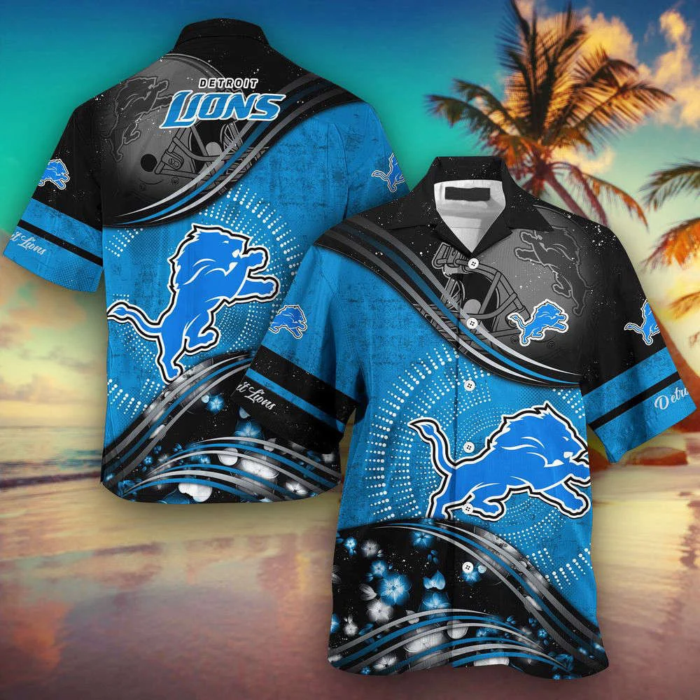 Detroit Lions NFL-Summer Hawaii Shirt New Collection For This Season HW0601
