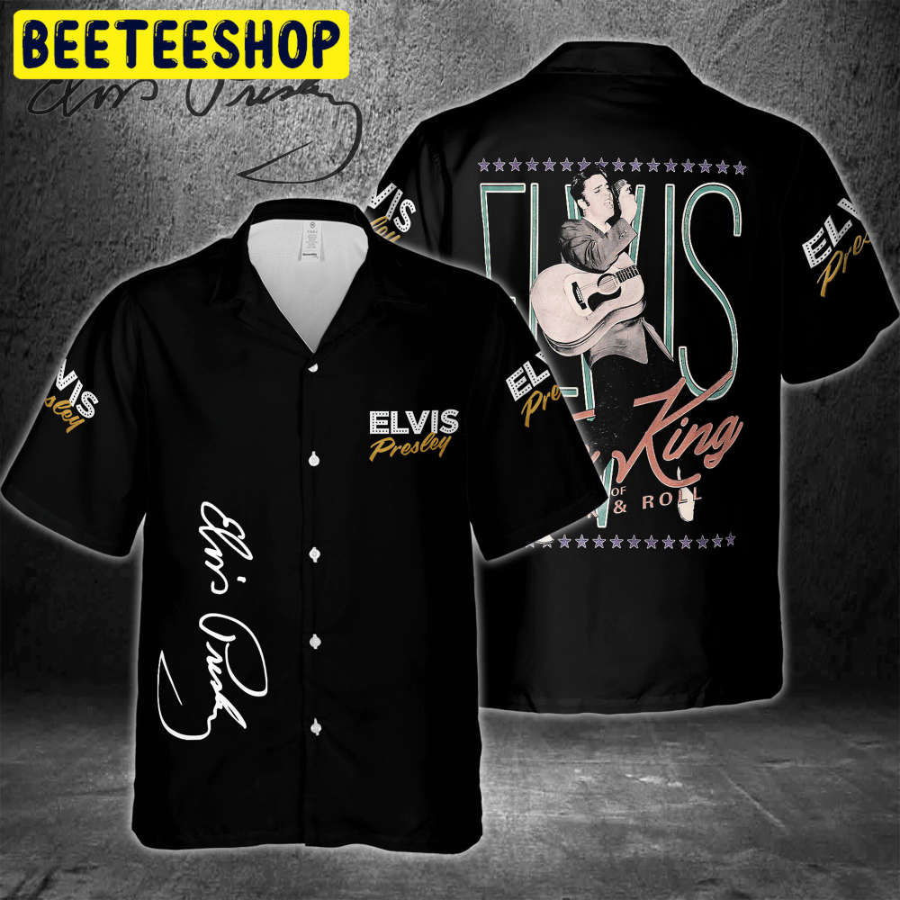 Elvis Presley The King Of Rock Hawaiian Shirt HW0601