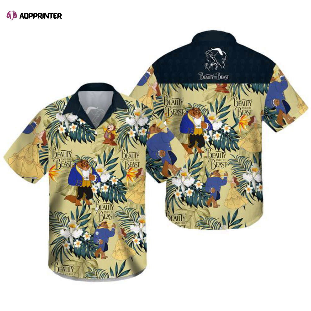 Beauty and the beast hawaii shirt HW0601