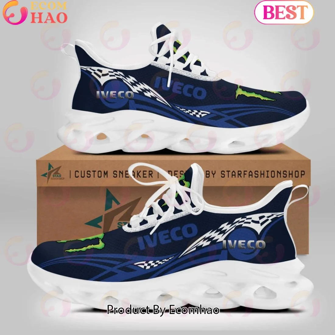 Iveco Truck Monster Design Max Soul Shoes  Unisex sneakers MS0601