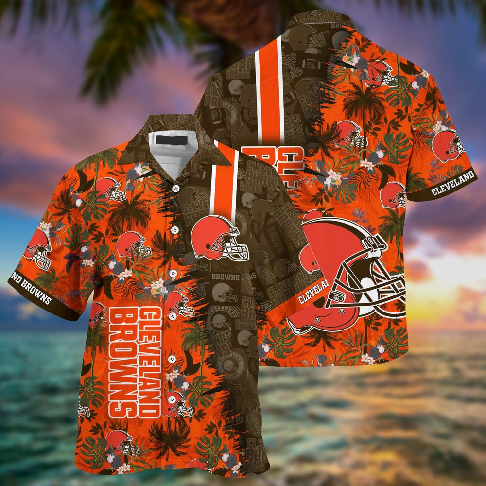 Cleveland Browns NFL-Summer Hawaii Shirt And Shorts For Your Loved Ones HW0601