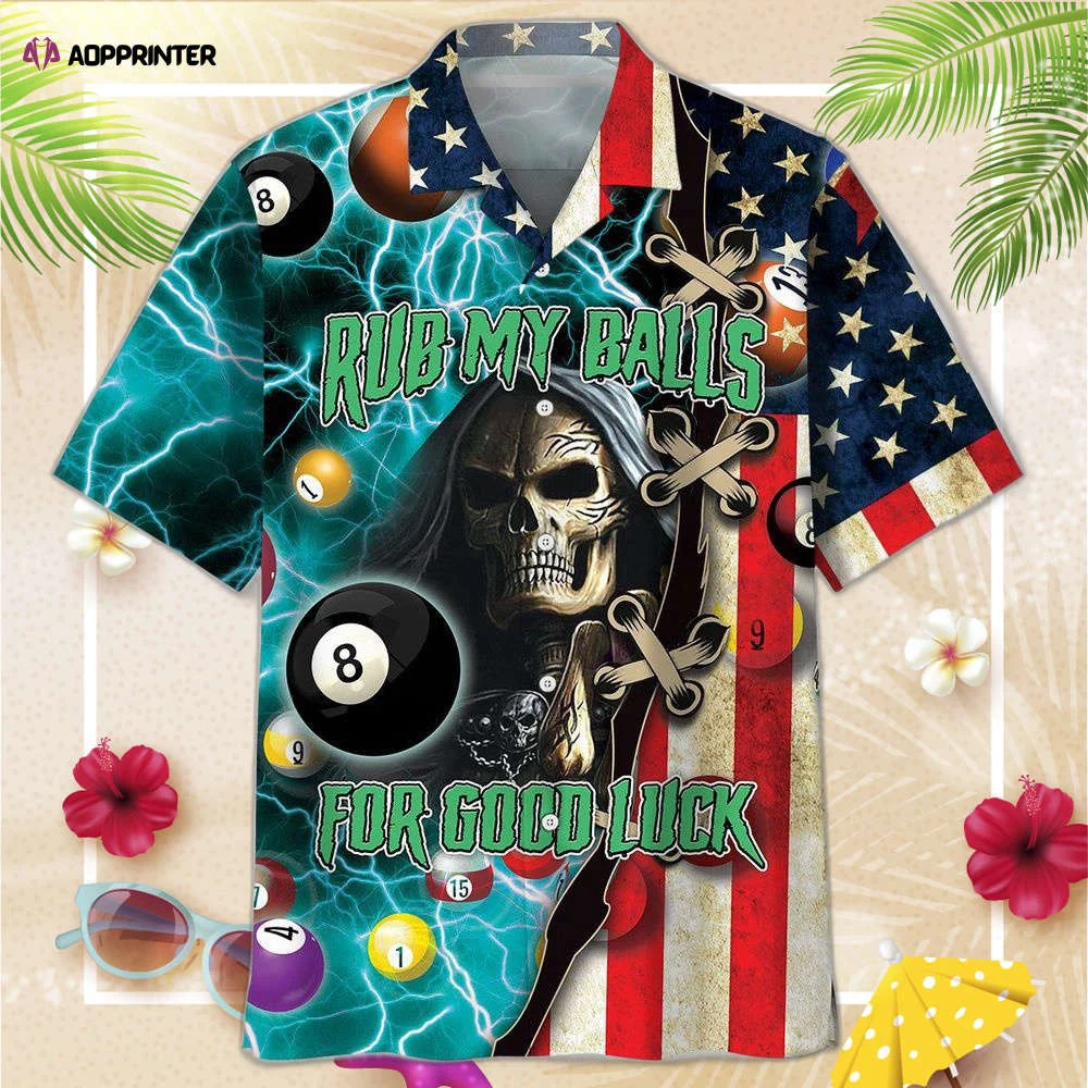 Billiard Luck Hawaiian Shirt, Gift For Men Women HW0601