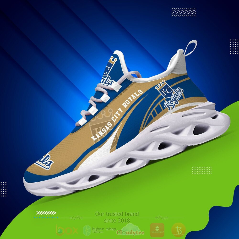 Custom MLB Kansas City Royals Max Soul Shoes V2 Unisex Women Men MS0601