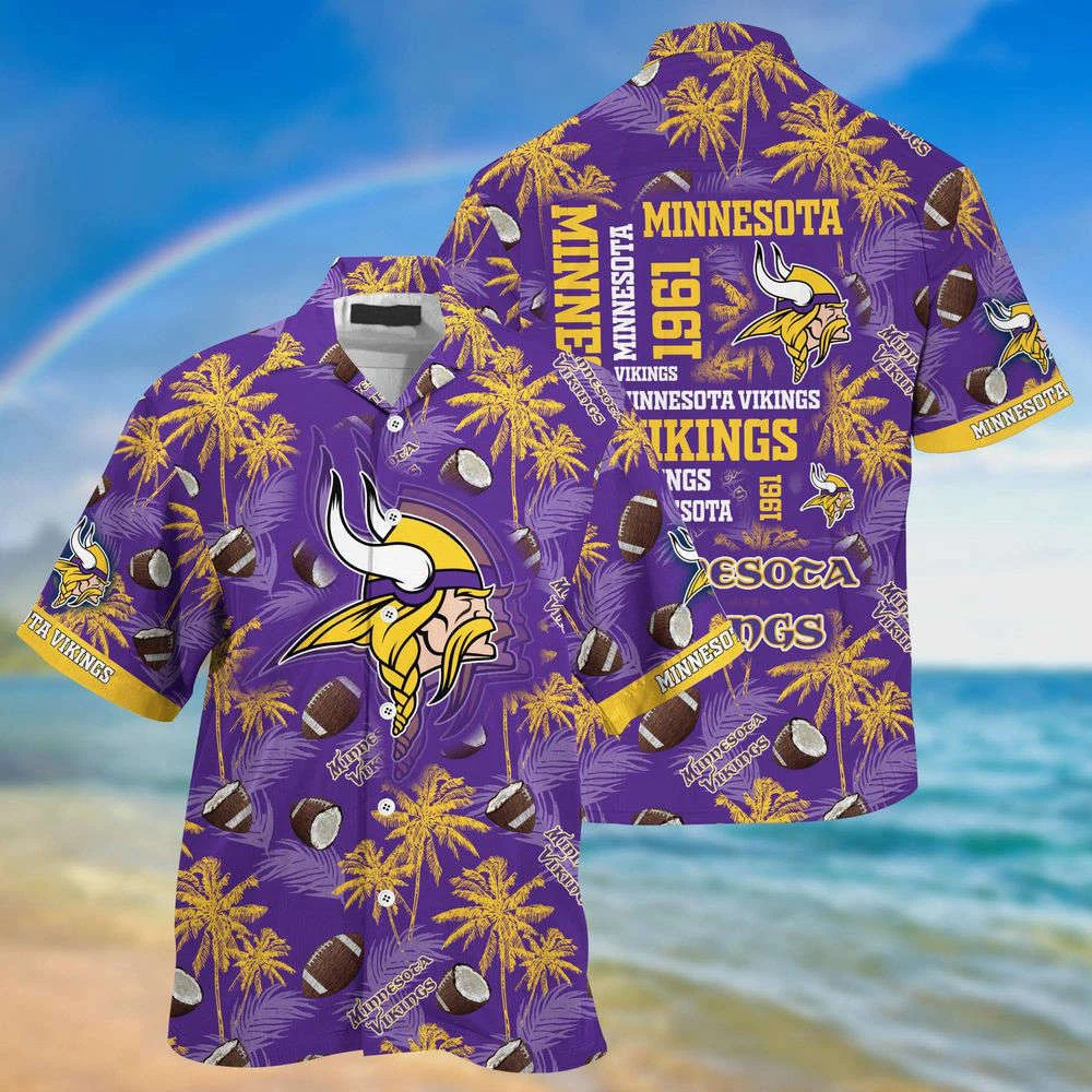 Minnesota Vikings NFL-Hawaii Shirt New Gift For Summer HW0601