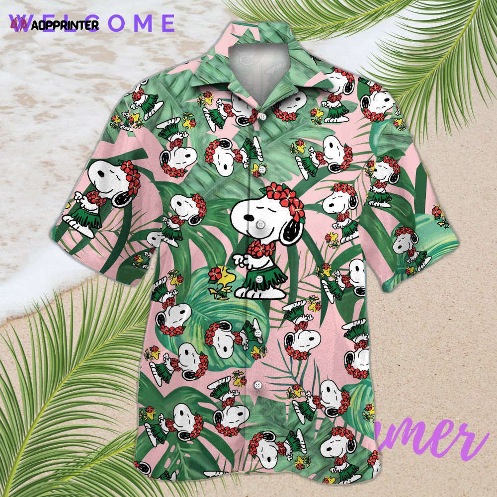 Snoopy 5 Hawaiian Shirt Shorts Summer 2023 Hot HW0601