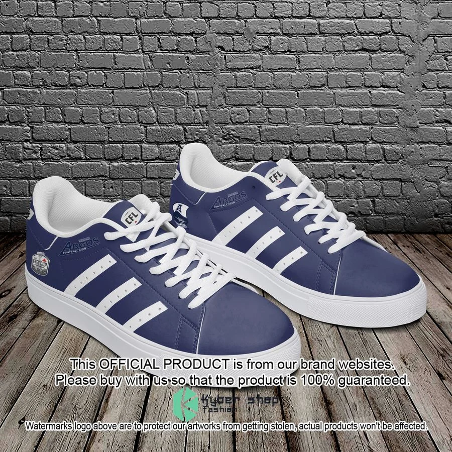 CFL Toronto Argonauts Navy Blue Stan Smith Shoes , Trendy Style Sneakers ST0801