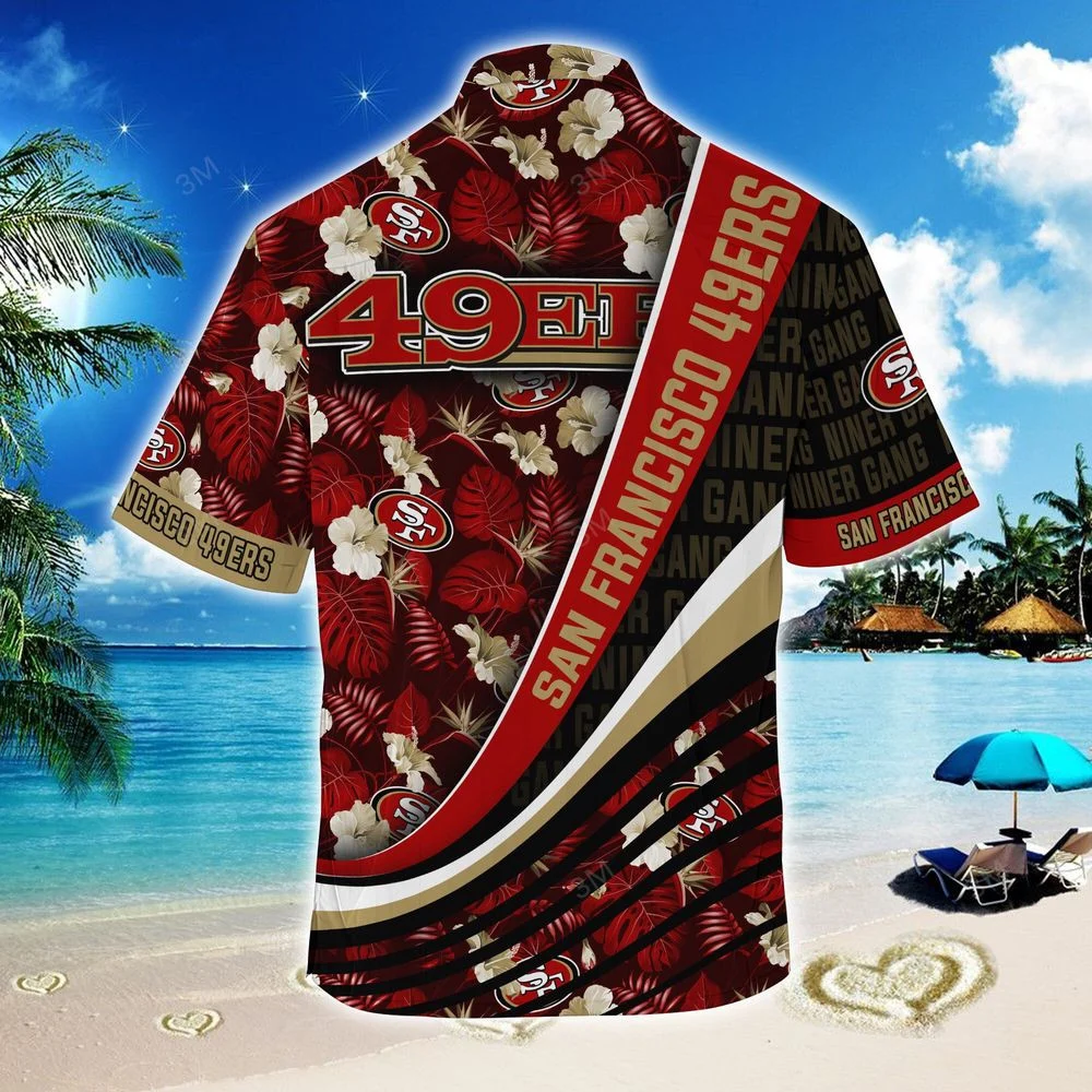 San Francisco 49ers NFL-Summer Hawaii Shirt With Tropical Flower Pattern For Men Women HW0601