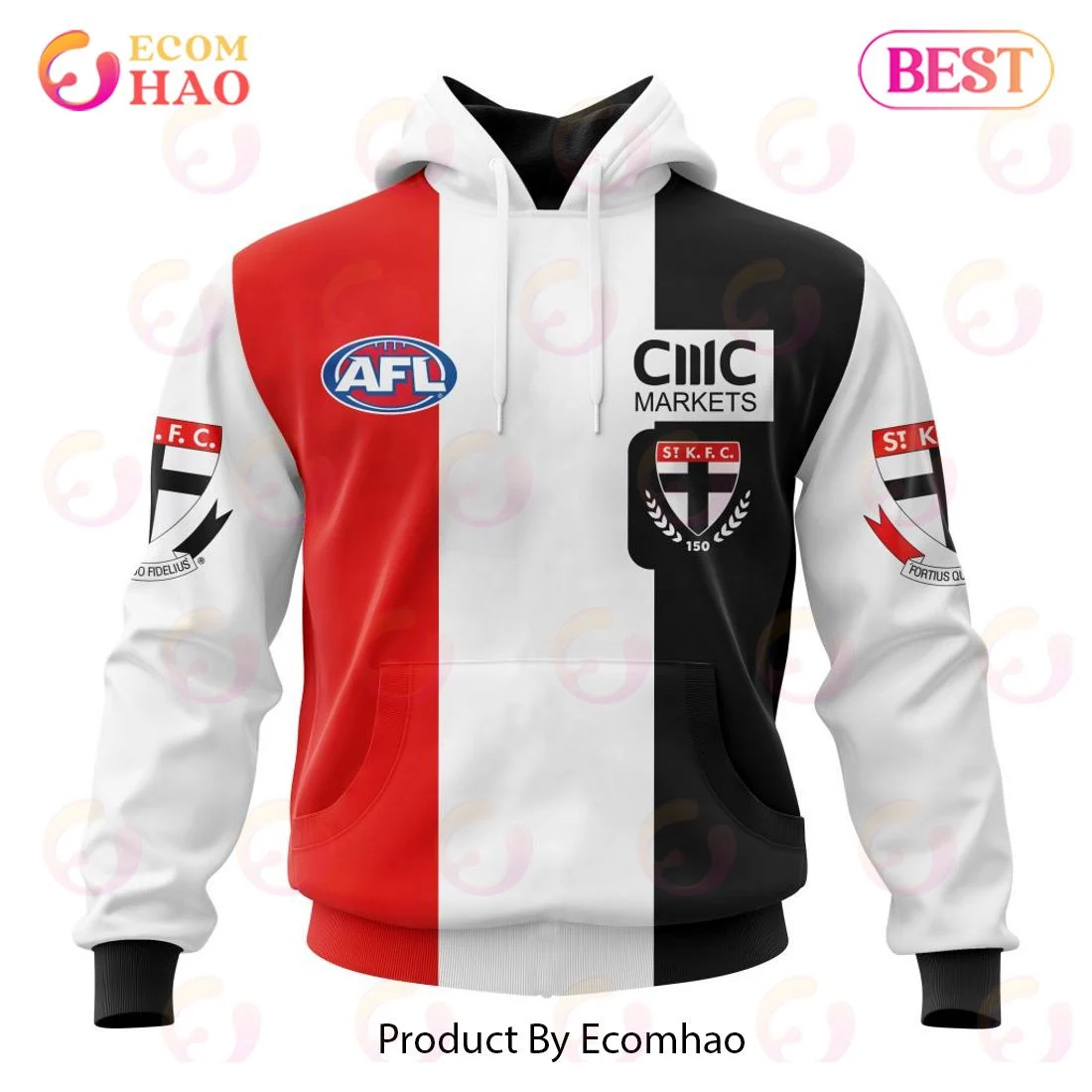 AFL St Kilda Football Club Home Kits 2023 3D Hoodie, Zip Hoodie, Man - Women, Warm, Premium Quality HZ0501