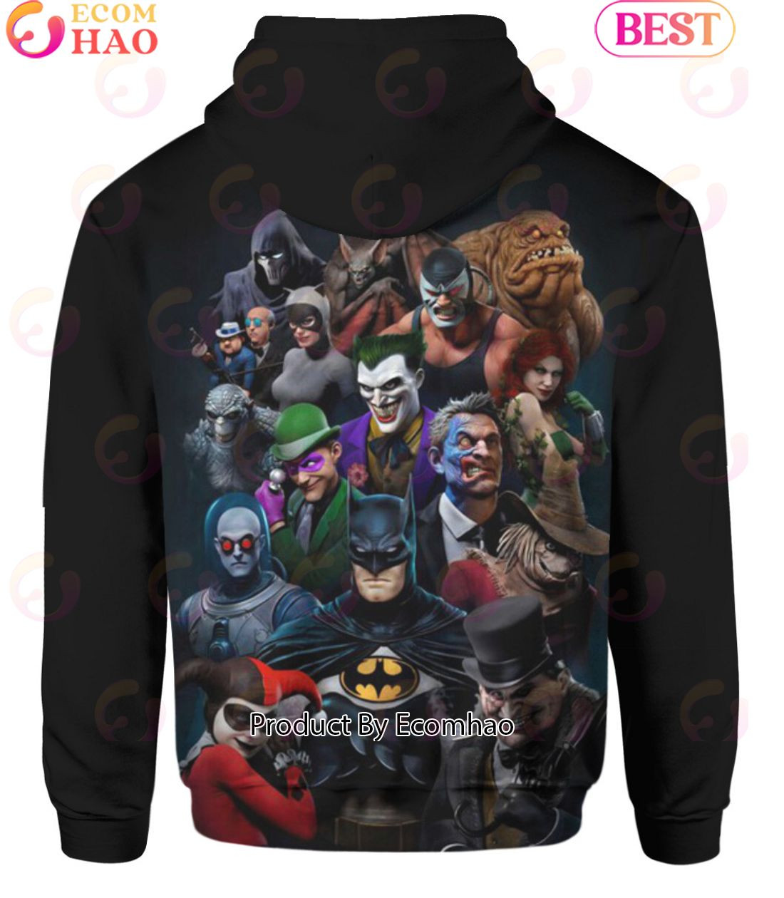 Batman The Animated Series DC Comics Hoodie, Zip Hoodie, Man - Women, Warm, Premium Quality HZ0501