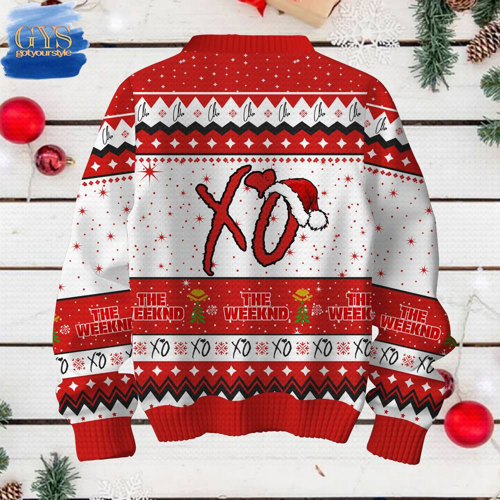 The Weeknd XO Limited Edition Ugly Christmas Sweater , Cozy Soft Unisex Pullover SW0601