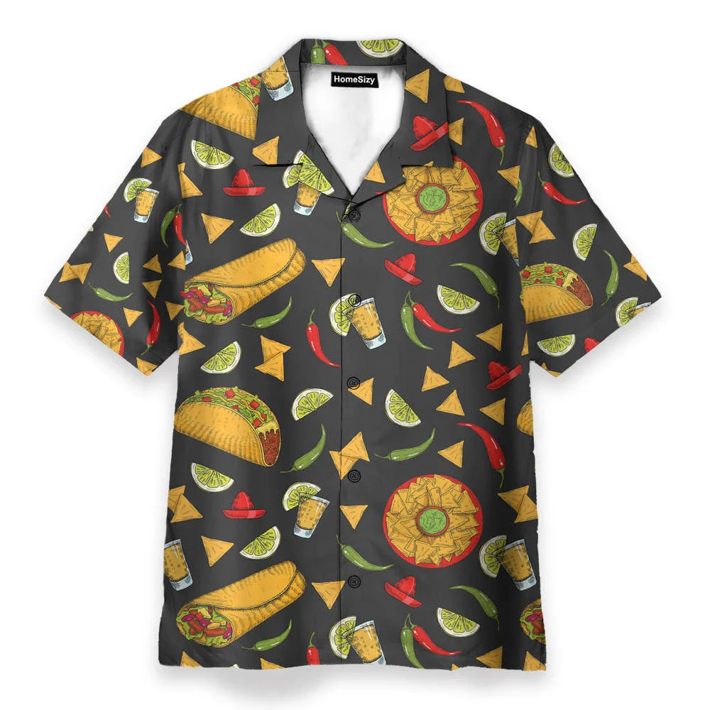 Amazing Mexican Food Hawaiian Shirt, Gift For Men Women HW0601