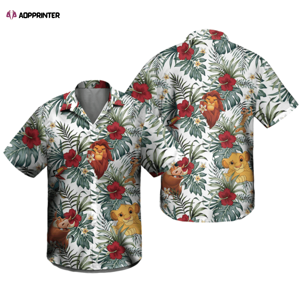 Lion King Disney Hawaiian Shirt HW0601