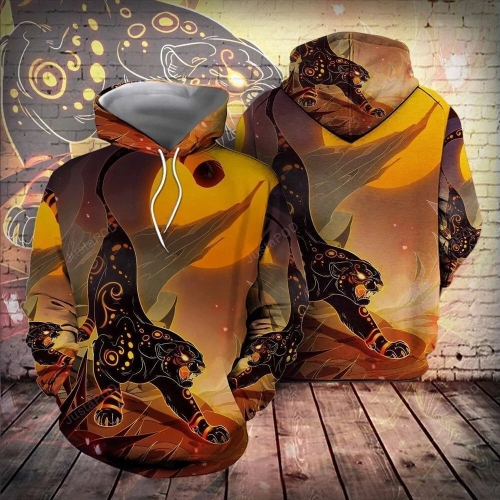 Black Tiger Tattoo 3D All Over Print Hoodie, Zip-up Hoodie HZ0501