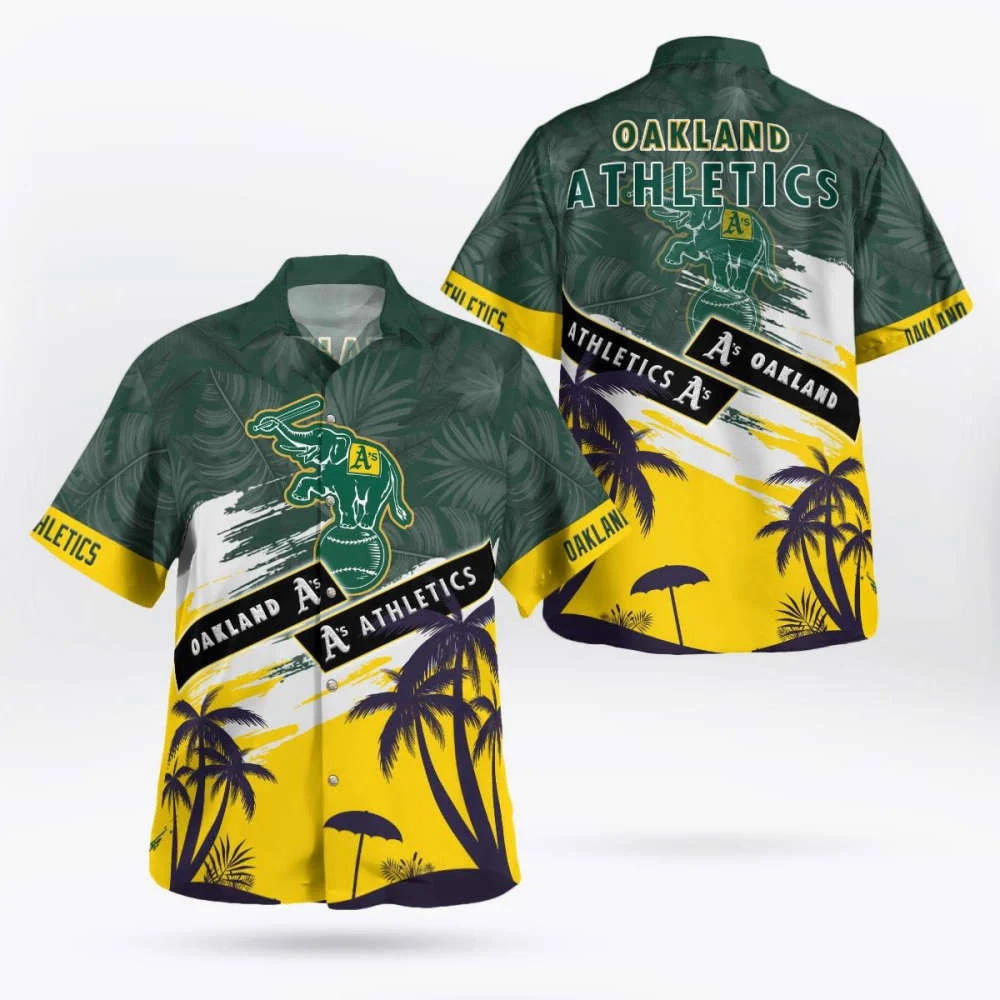 Oakland Athletics Tropical Vintage Hawaii Shirt Summer 2023 Hot HW0601