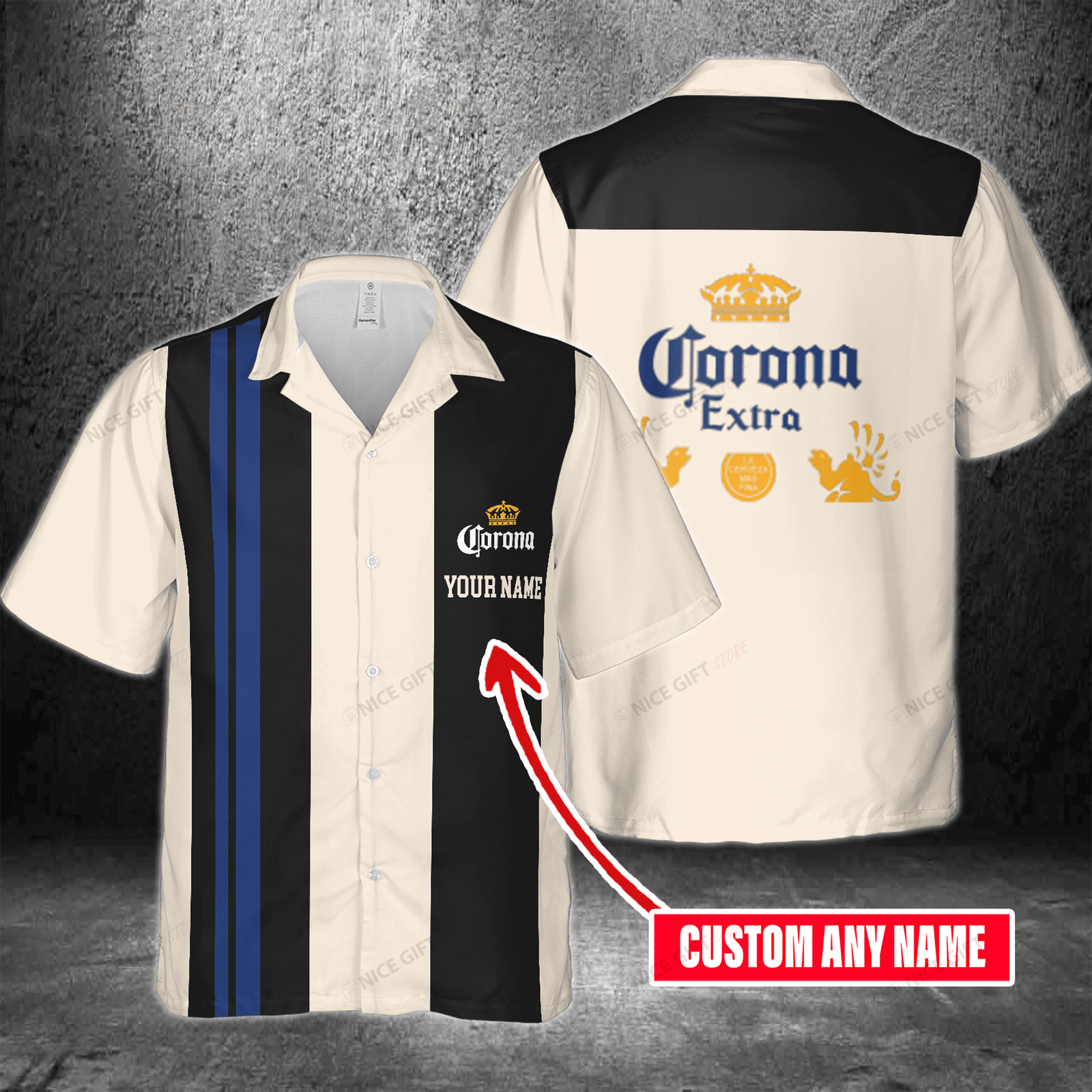 Corona Extra Custom Name Hawaiian Shirt For Men And Women HW0601