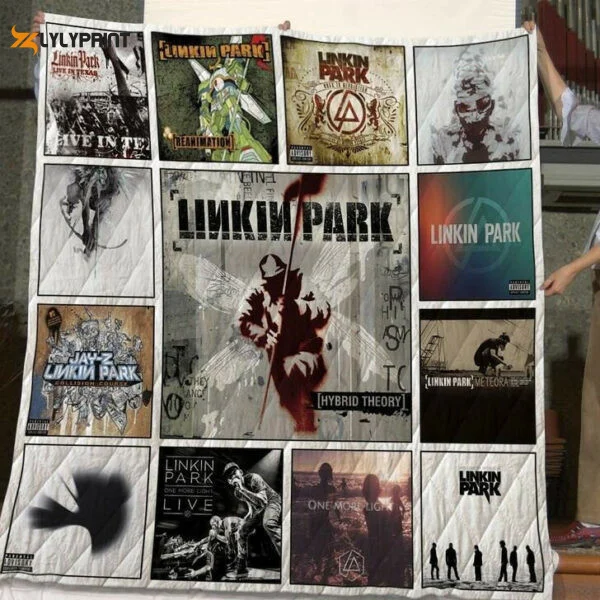 Linkin Park Rock Band Gift Lover Quilt Blanket For Fans Home Decor Gift 3 198 ,  Soft Quilt, King Size, All Season Cozy Quilt QB0901
