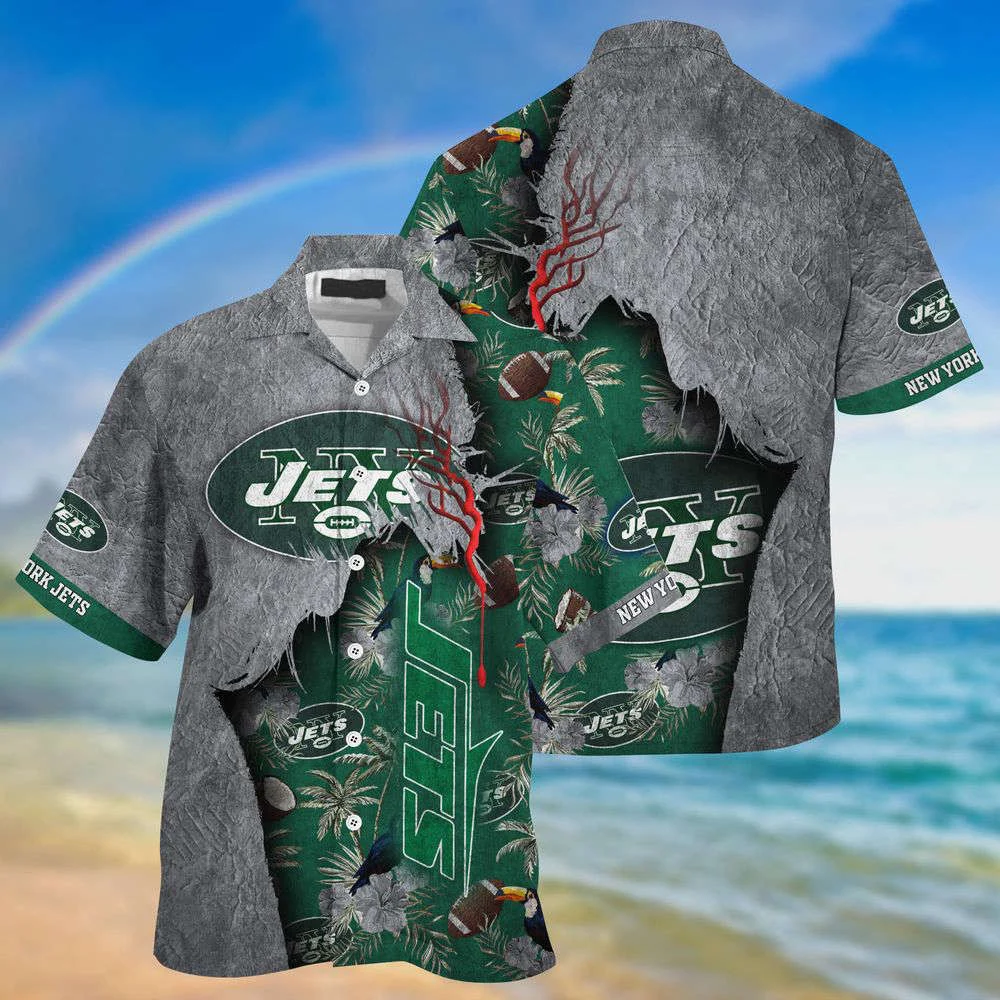 New York Jets NFL-God Hawaii Shirt New Gift For Summer HW0601
