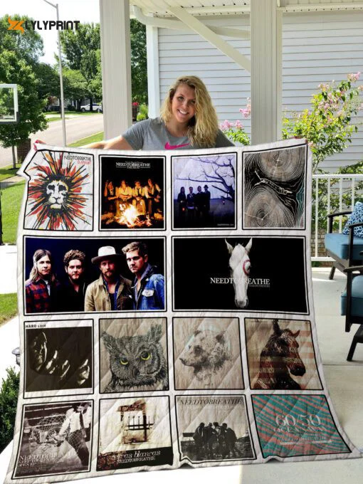 Needtobreathe Quilt Blanket For Fans Home Decor Gift , Soft Quilt, King Size, All Season Cozy Quilt QB0901