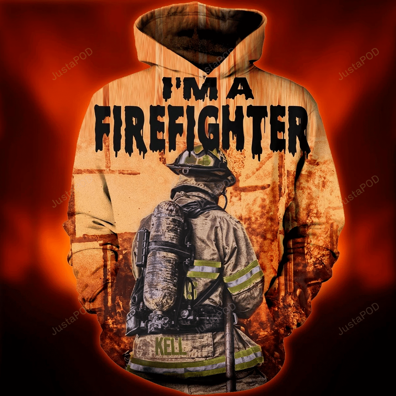 I'm A Firefighter 3D All Over Print Hoodie, Zip-up Hoodie HZ0501