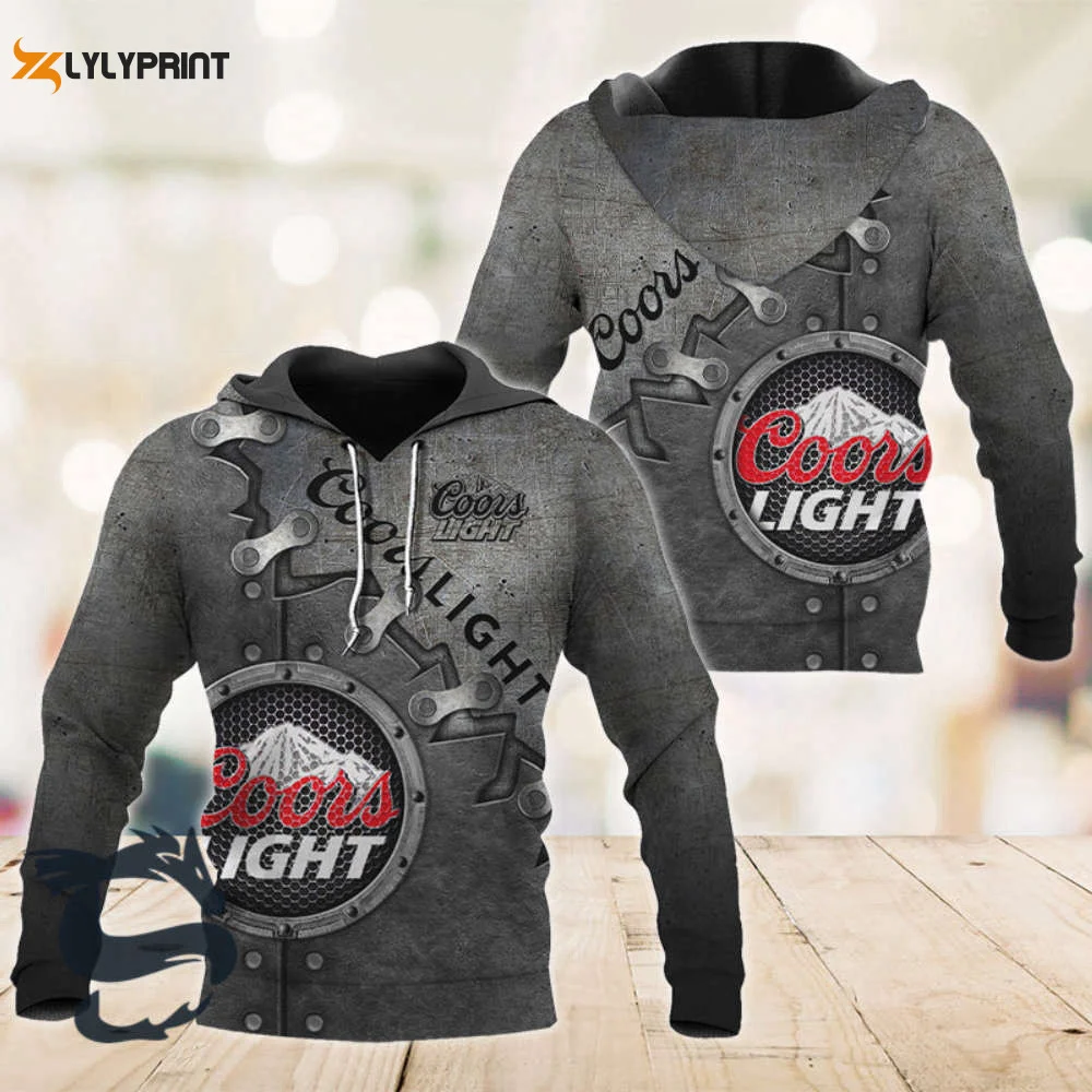 Coors Light Mechanical Hoodie & Zip Hoodie HZ0501